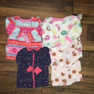 4 pajama Footies